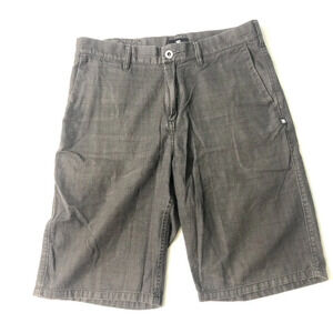 DC Grey Plaid shorts  (US 30)